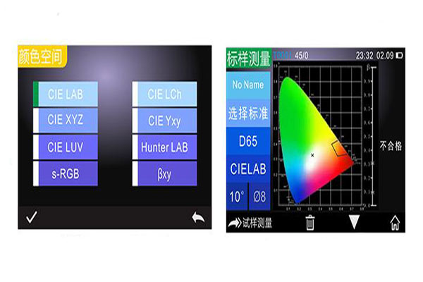 色差儀顏色空間類型00